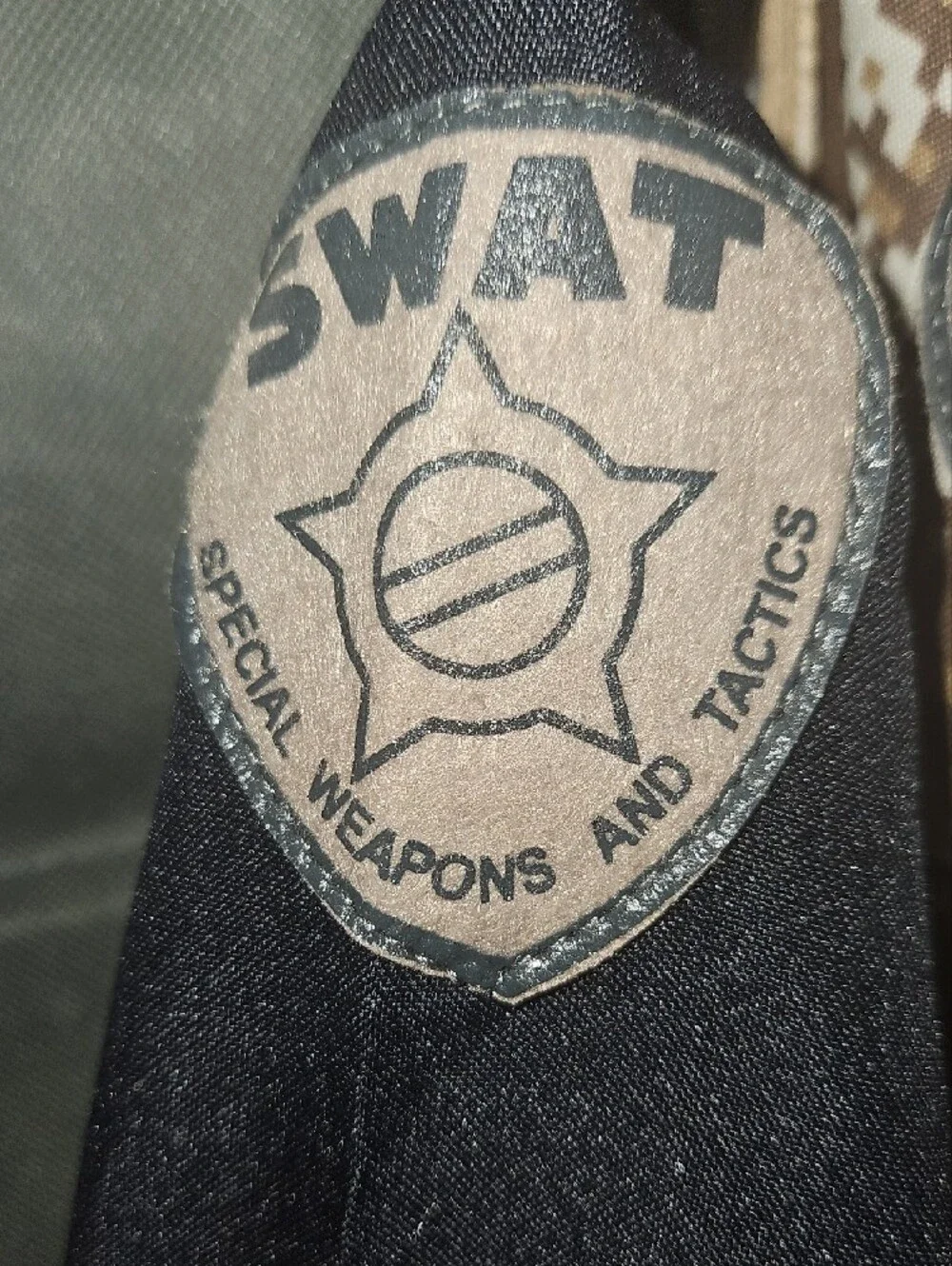 Authentic Kids Swat Costume Size XS 4 New